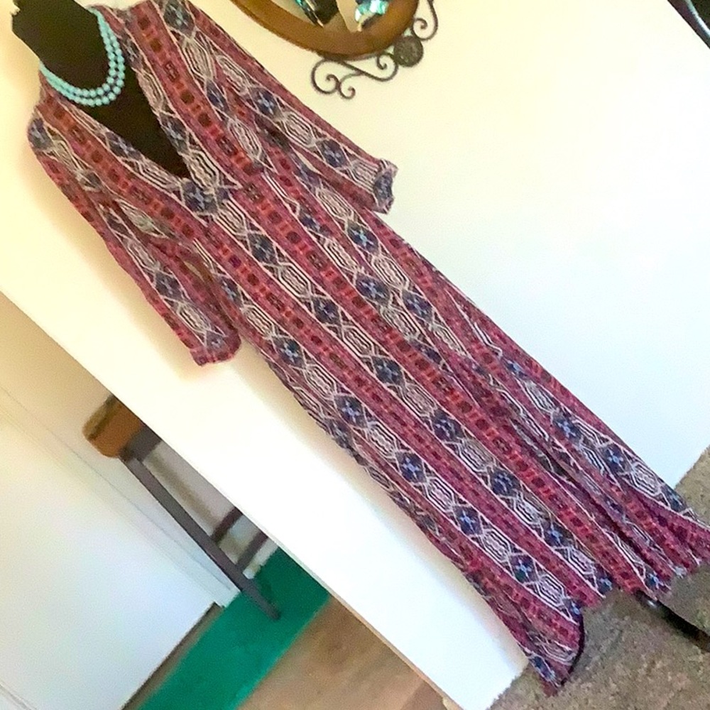 Rug pattern oriental dress